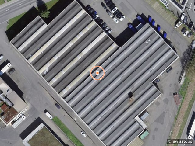 Luftbild Chamerstrasse 48, Hünenberg