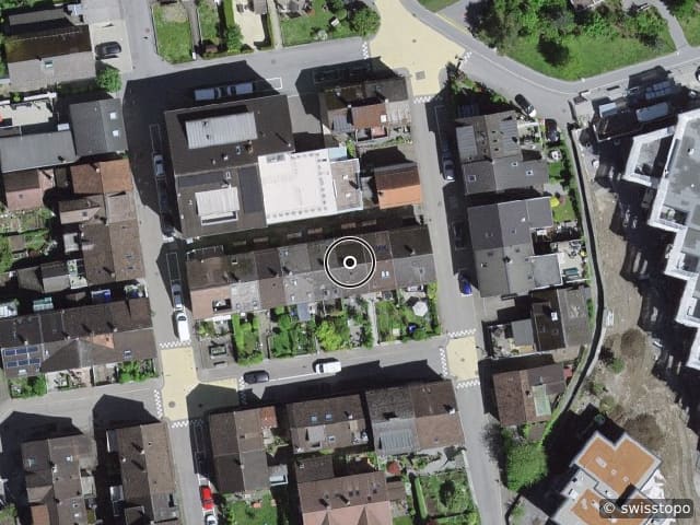 Luftbild Reitbahnstrasse 6, Glarus