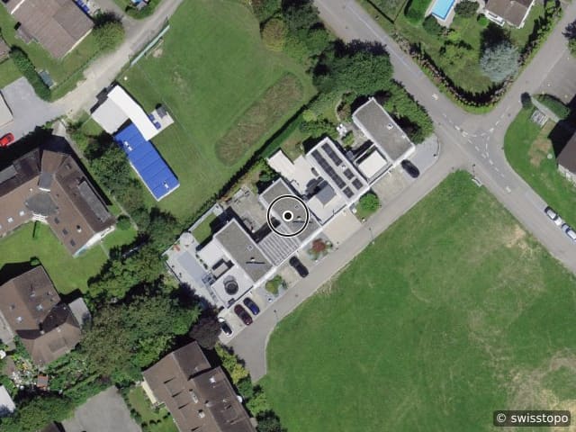 Luftbild der Lage – Zelgstrasse 14, 8253 Diessenhofen
