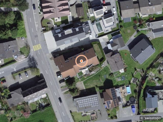 Luftbild Hauptstrasse 47, Niederurnen
