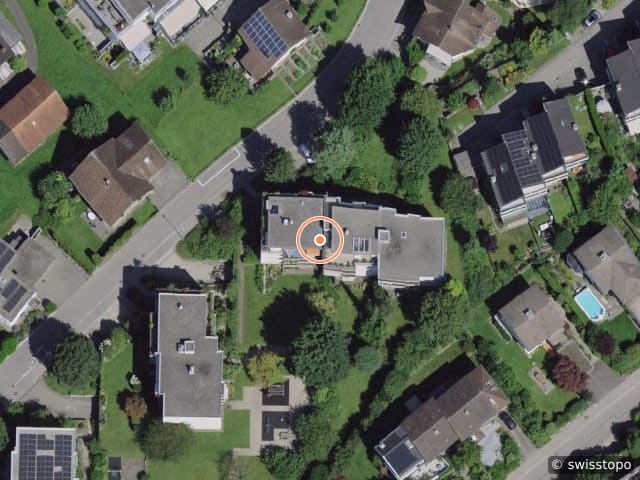 Luftbild Kienbergerstrasse 22, Wil