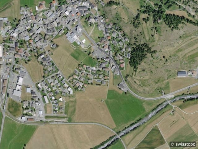 Luftbild Zernez