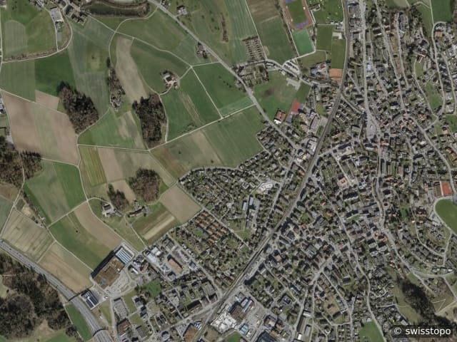 Luftbild KIRCHBERG