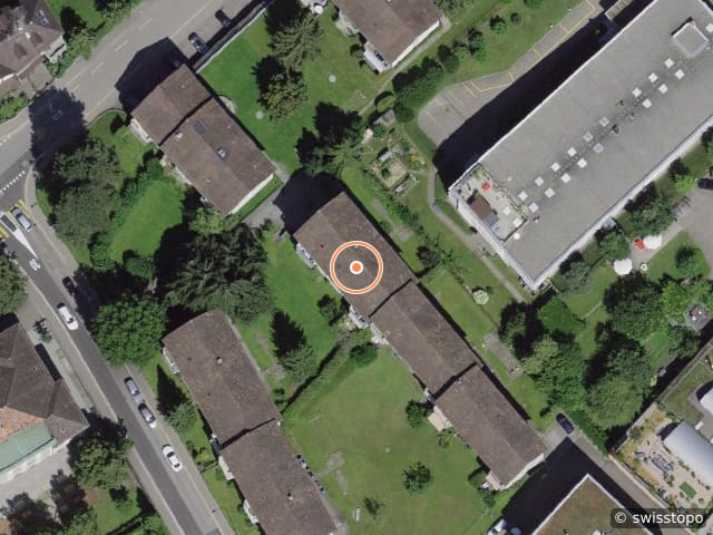 Luftbild Buchentalstrasse 10A, St. Gallen
