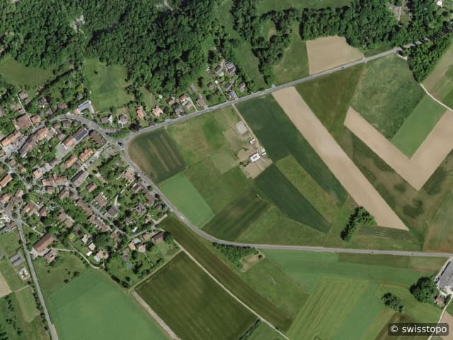 Luftbild Cartigny