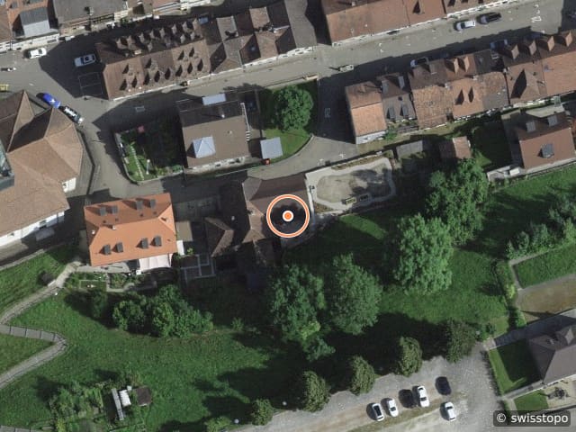 Luftbild Schlossweg 1, Willisau
