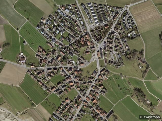 Luftbild der Lage – 8605 Gutenswil