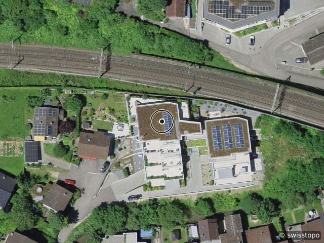 Vista aerea della posizione – Sägegasse 2, 4460 Gelterkinden