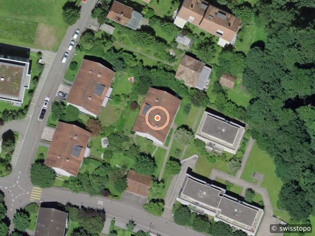 Luftbild Batteriestrasse 1, Bottmingen