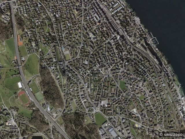Luftbild Thalwil
