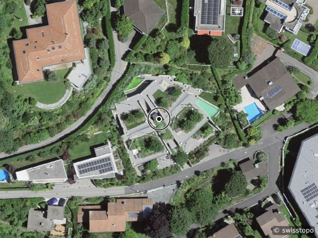 Luftbild Via Orbisana 34, Muzzano