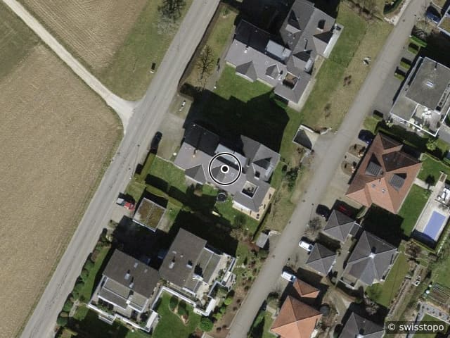 Luftbild Brämlenstrasse 35, Stetten