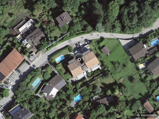 Luftbild Via Serafino Balestra 44, Gerra (Gambarogno)