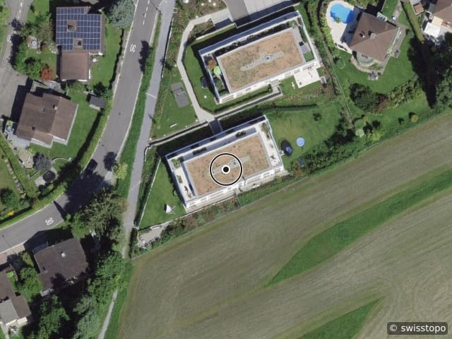 Luftbild der Lage – Höchlistrasse 2A, 8370 Sirnach