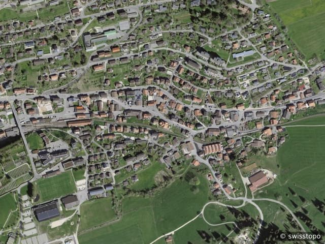 Luftbild Rue des Grillons 8a, Tramelan
