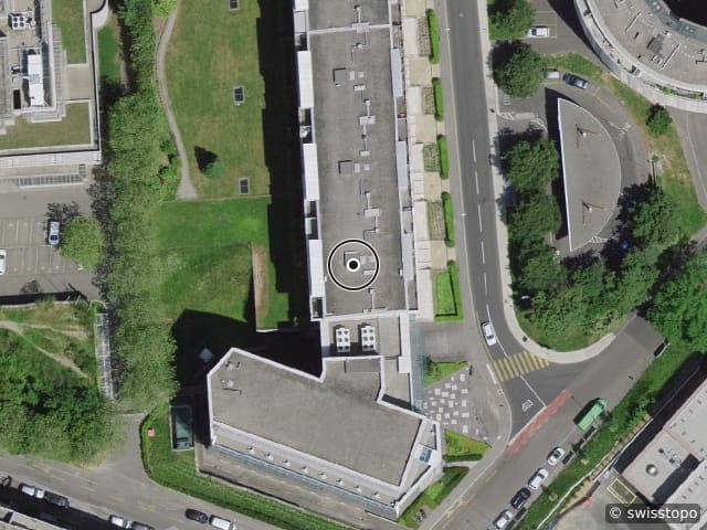 Luftbild La Voie-Creuse 3, Genève