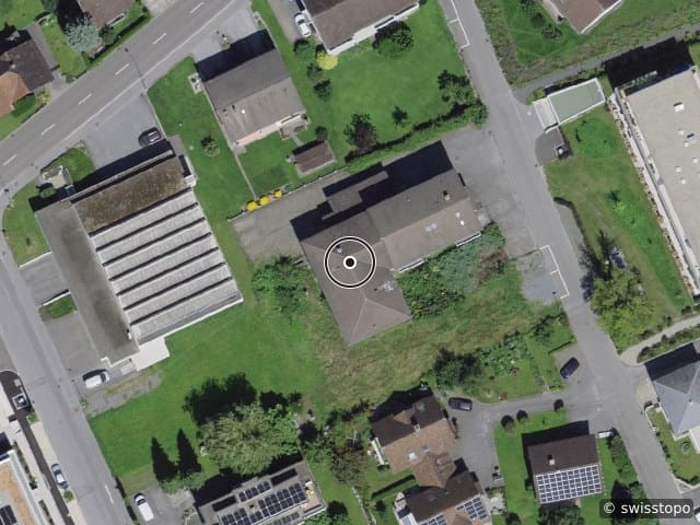 Luftbild Fähnernstrasse 2, Au
