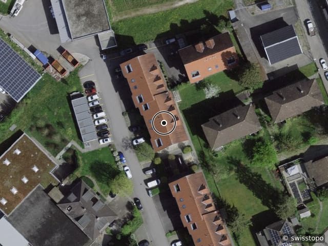 Luftbild der Lage – Felderhofstr. 26, 4601 Olten