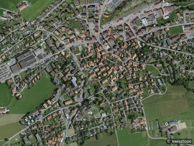 Luftbild Schwarzenburg