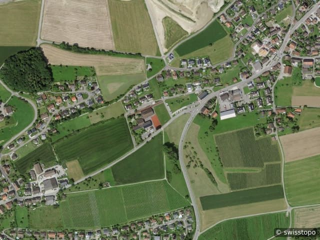 Luftbild Weiningen TG