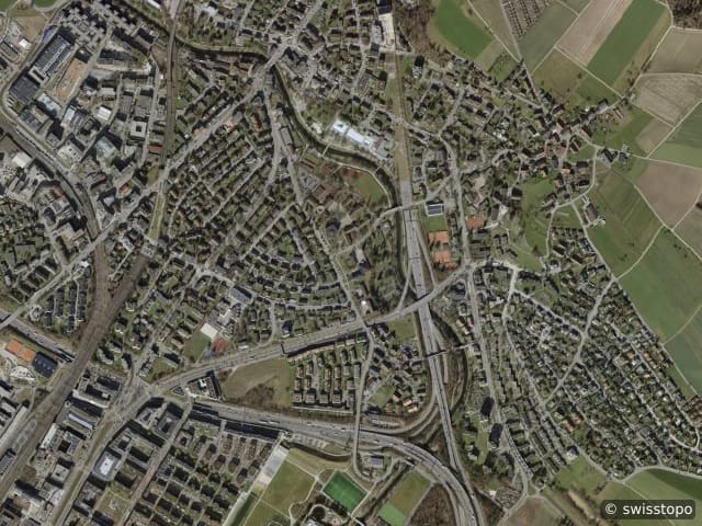 Luftbild Opfikon