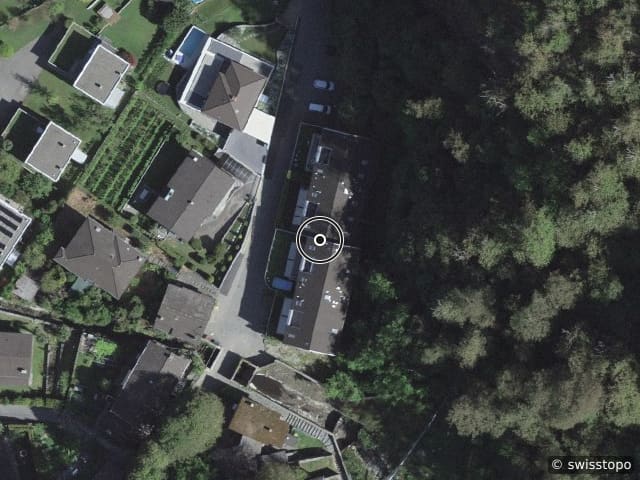 Luftbild Via Monte Tabor 9, Bellinzona