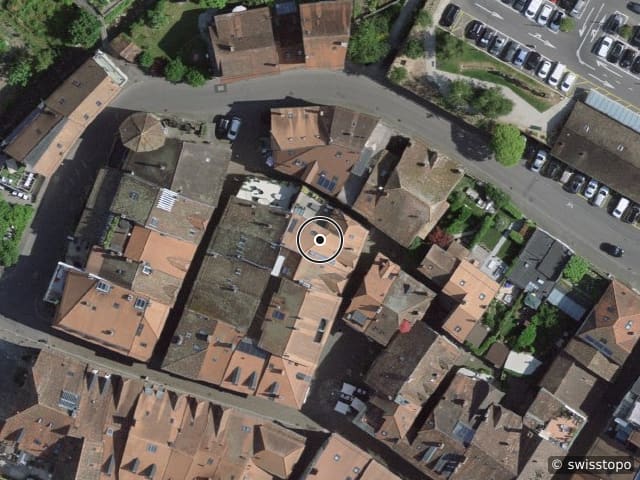 Luftbild Rue du Bourg-Neuf 5, Lutry