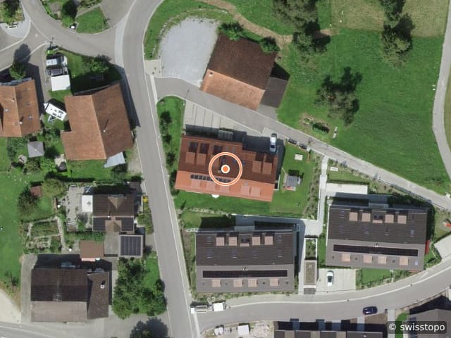 Luftbild der Lage – Zollhausweg 2, 8524 Uesslingen