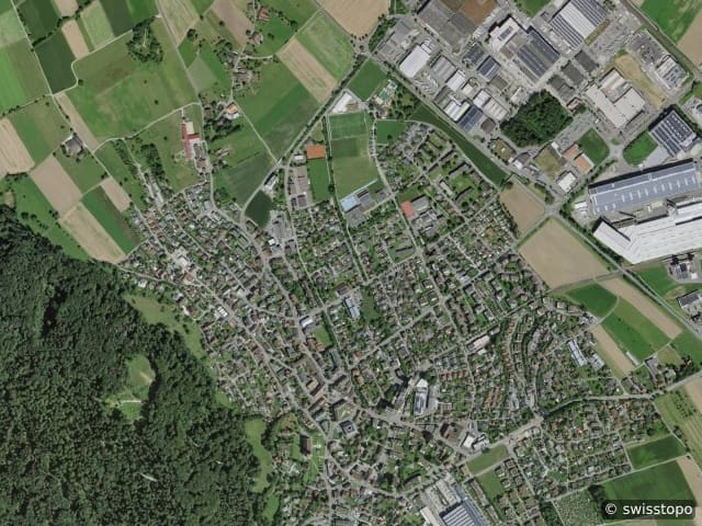 Luftbild Villmergen