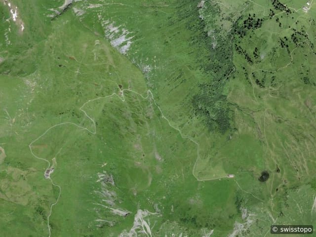 Luftbild: das Gebiet