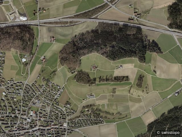 Luftbild Wiesendangen
