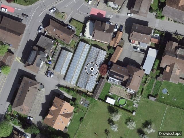 Luftbild Dorfstrasse 51, Belp