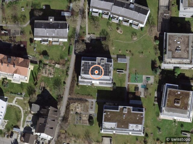 Luftbild Gerbeweg 48, Männedorf