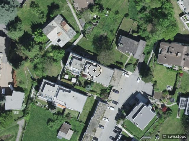 Luftbild Tirlerstrasse 2, Visp