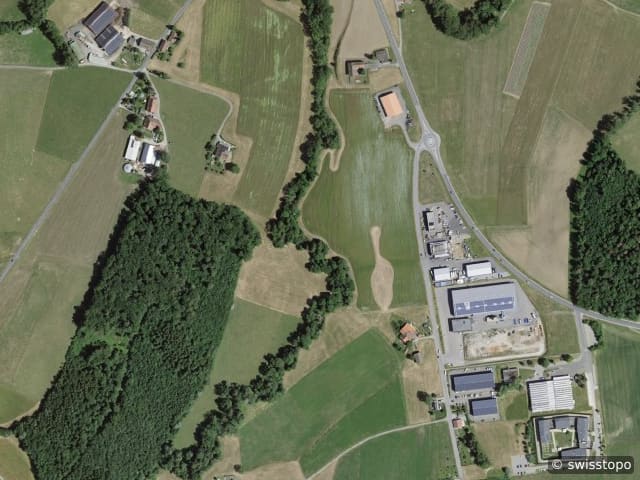 Luftbild Courtion