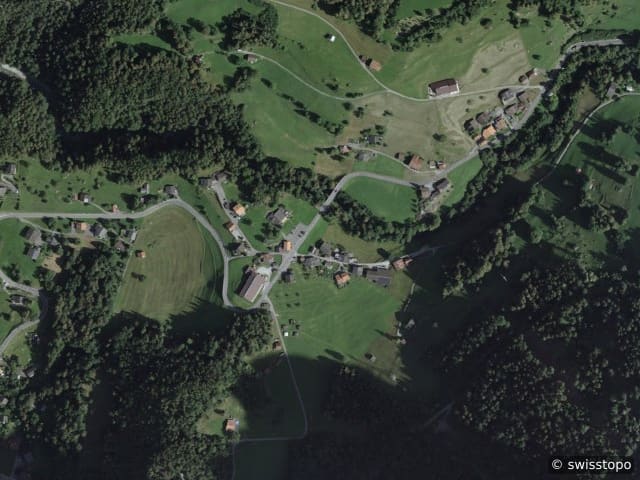 Luftbild Innertkrichen