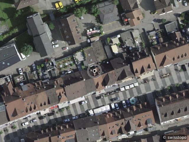 Luftbild Hauptgasse 28, Willisau