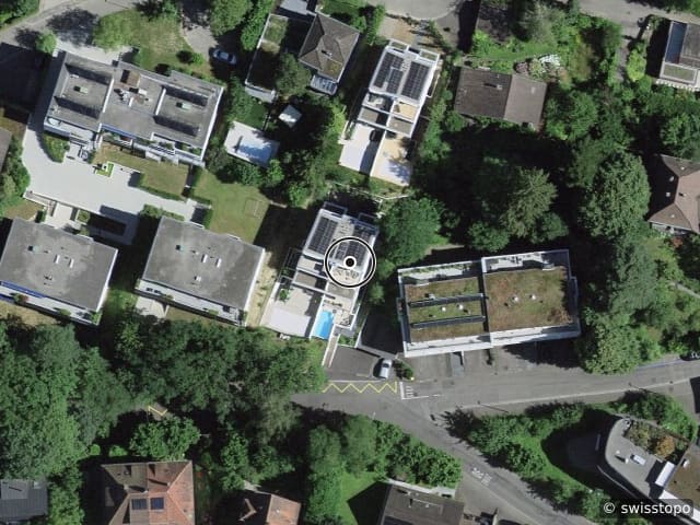 Luftbild Inzlingerstrasse 185, Riehen