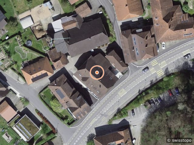 Luftbild Murtenstrasse 72, Gümmenen