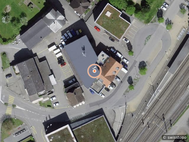 Luftbild Bahnhofstrasse 3, Niederbipp