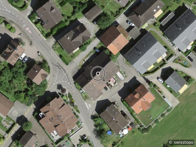 Luftbild Oberdorfstrasse 1a, Islisberg