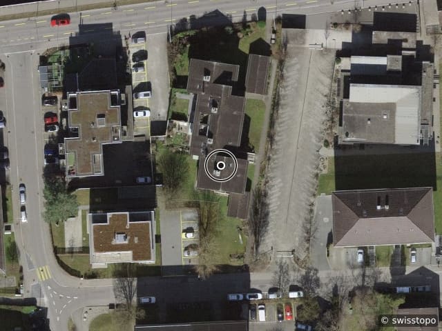 Vista aerea della posizione – Seestrasse 89, 8610 Uster