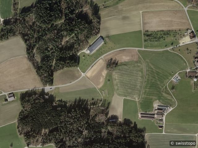 Luftbild Wiesendangen