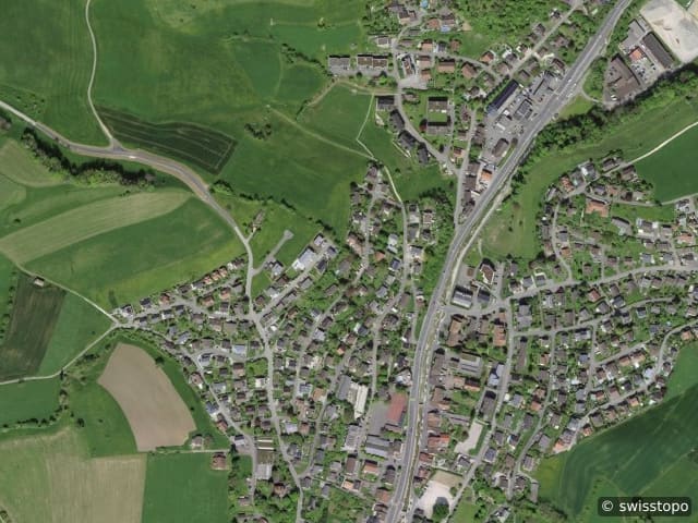 Luftbild Etagen im