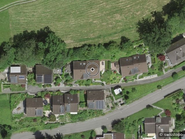 Luftbild Schützenrain 21, Obernau