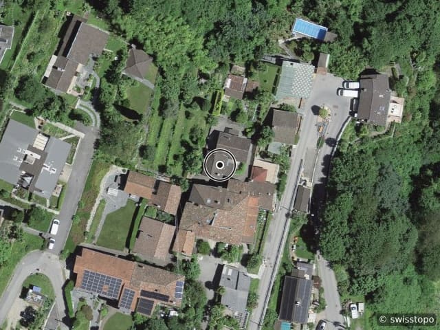 Luftbild Vicolo Torre 10, Agno