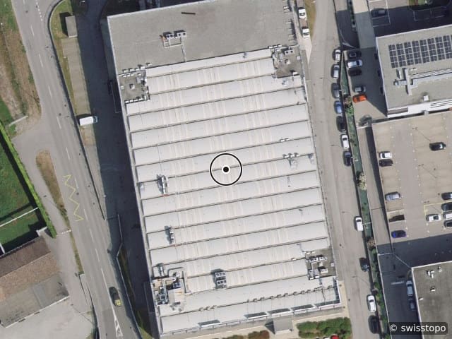 Luftbild Via Penate 16, Mendrisio