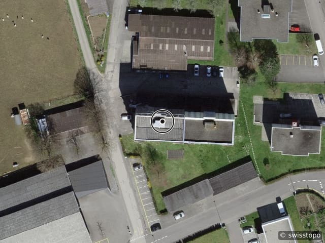 Luftbild Rue de la Croix 28, Bassecourt