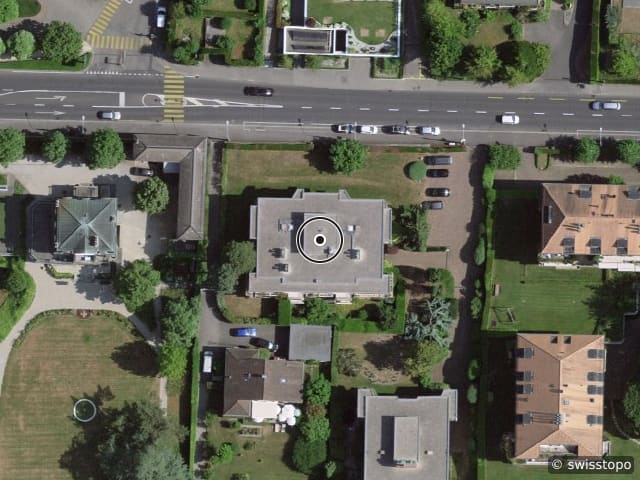 Luftbild der Lage – Avenue Général Guisan 111, 1093 La Conversion