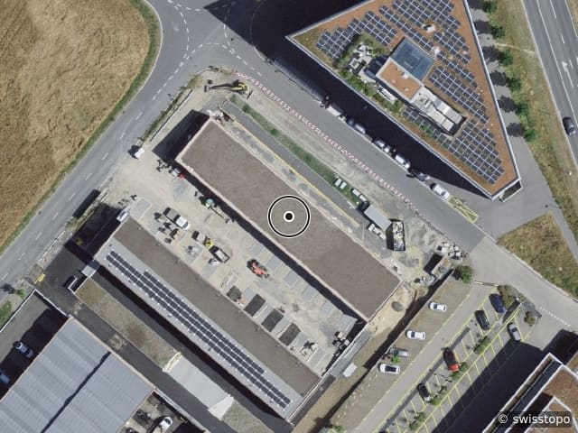 Luftbild Chemin Des Lentillières 14, Crissier
